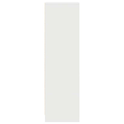 Aparador alto 29,5x34x119,5cm derivados de madeira branco