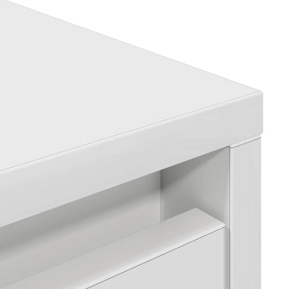 Aparador alto 29,5x34x119,5cm derivados de madeira branco