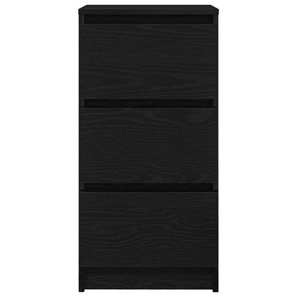 Aparador 37,5x35x76 cm derivados de madeira carvalho preto