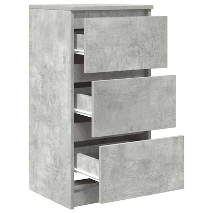Aparador 37,5x35x76 cm derivados de madeira cinza cimento