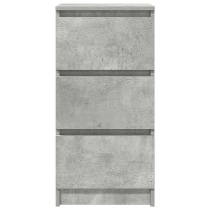 Aparador 37,5x35x76 cm derivados de madeira cinza cimento