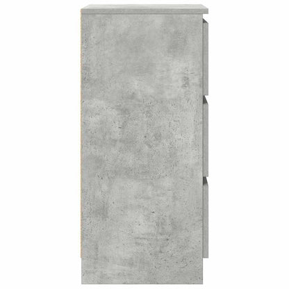 Aparador 37,5x35x76 cm derivados de madeira cinza cimento