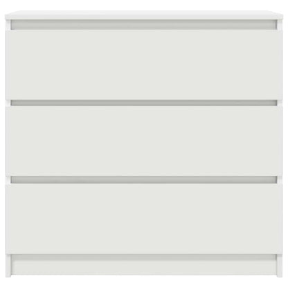 Aparador 80x35x76 cm derivados de madeira branco