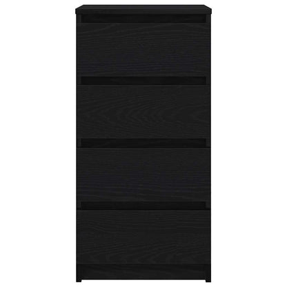 Aparador 37,5x35x76 cm derivados de madeira carvalho preto