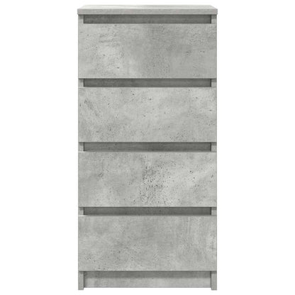 Aparador 37,5x35x76 cm derivados de madeira cinza cimento