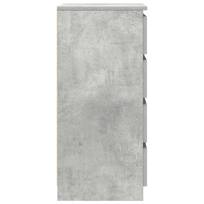 Aparador 37,5x35x76 cm derivados de madeira cinza cimento