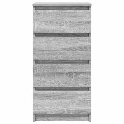 Aparador 37,5x35x76 cm derivados de madeira cinzento sonoma