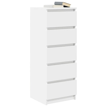 Aparador com gavetas 37,5x35x99 cm derivados de madeira branco
