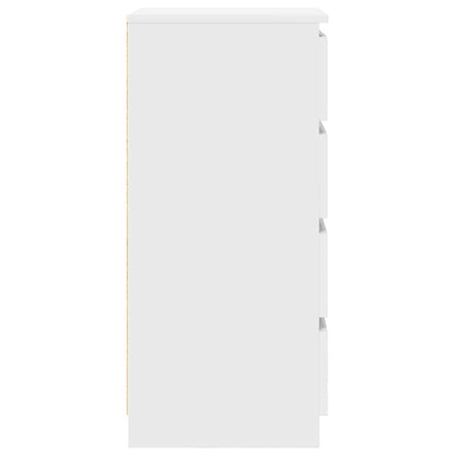 Aparador com gavetas 37,5x35x99 cm derivados de madeira branco