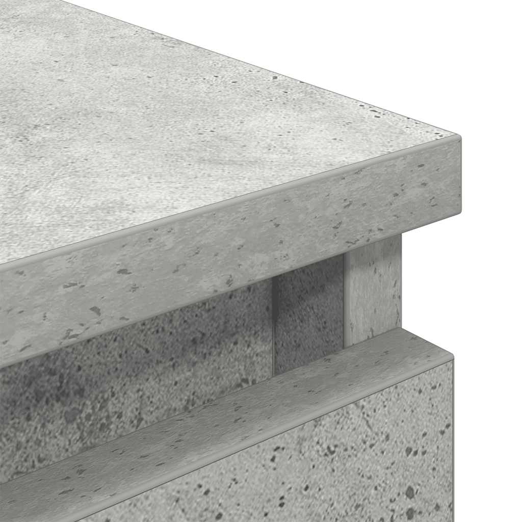 Móvel de TV derivados de madeira cinzento cimento