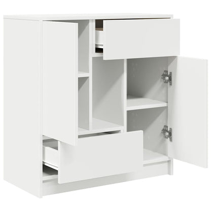 Aparador c/ gavetas e portas 70,5x34x74,5 cm branco