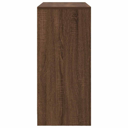 Aparador c/ gavetas e portas 70,5x34x74,5 cm carvalho castanho