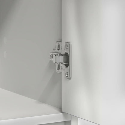 Aparador c/ gavetas e portas 73x31x90 cm branco