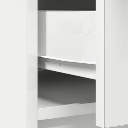 Aparador c/ gavetas e portas 73x31x90 cm branco