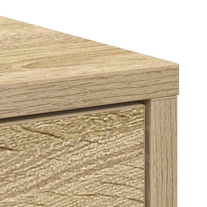 Aparador com gavetas e portas 73x31x90 cm carvalho sonoma