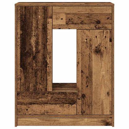 Aparador c/ gavetas e portas 73x31x90 cm madeira velha
