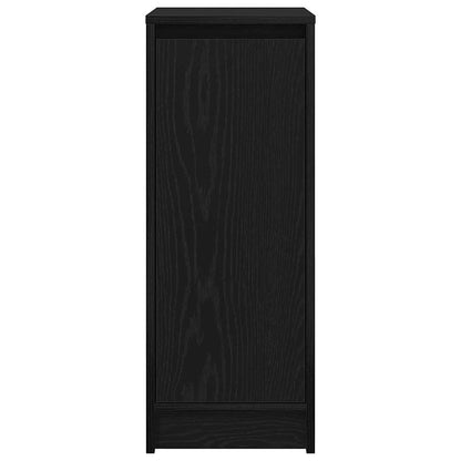 Sapateira 29,5x34x76 cm derivados de madeira carvalho preto