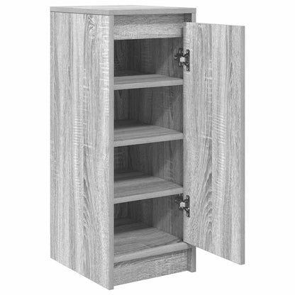 Sapateira 29,5x34x76 cm derivados de madeira cinzento sonoma