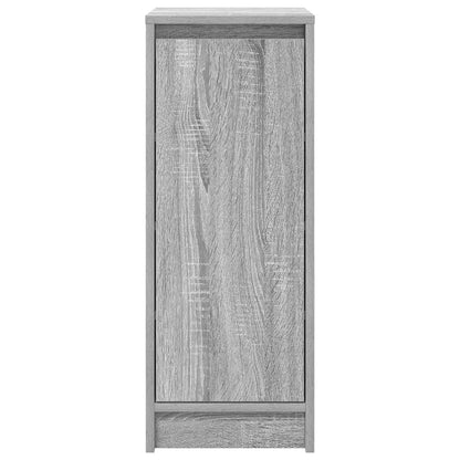 Sapateira 29,5x34x76 cm derivados de madeira cinzento sonoma
