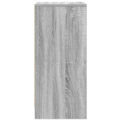 Sapateira 29,5x34x76 cm derivados de madeira cinzento sonoma