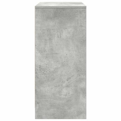 Sapateira 57x34x76 cm derivados de madeira cinzento cimento