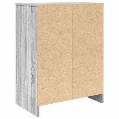 Sapateira 57x34x76 cm derivados de madeira sonoma cinza