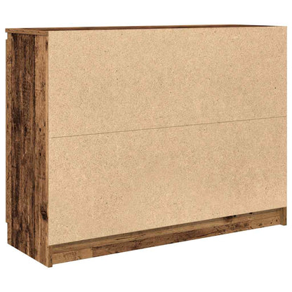 Aparador com gavetas 100,5x35x76cm deriv. madeira madeira velha