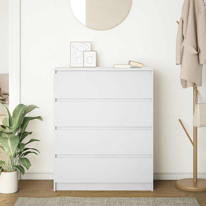 Aparador 80x35x99 cm derivados de madeira branco