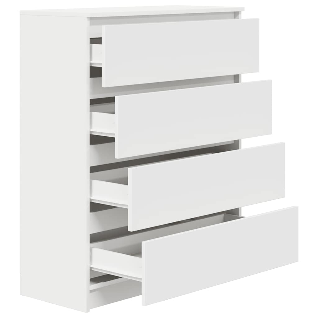 Aparador 80x35x99 cm derivados de madeira branco