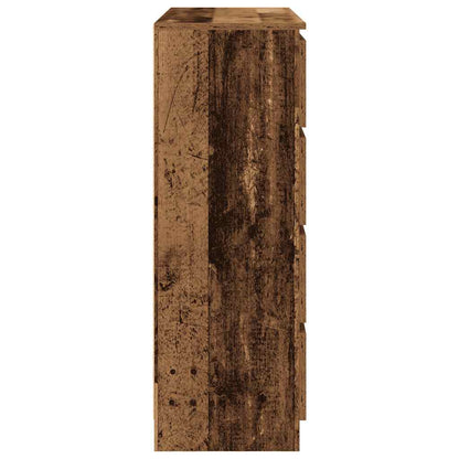 Aparador 100x35x99 cm derivados de madeira madeira velha