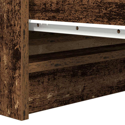 Aparador 100x35x99 cm derivados de madeira madeira velha