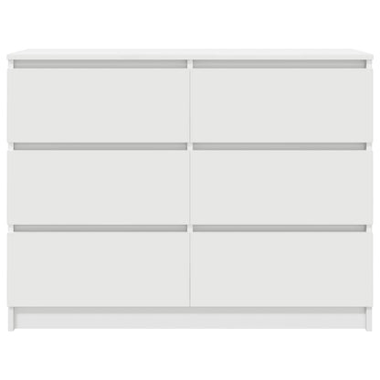 Aparador 100x35x76 cm derivados de madeira branco