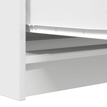 Aparador 100x35x76 cm derivados de madeira branco