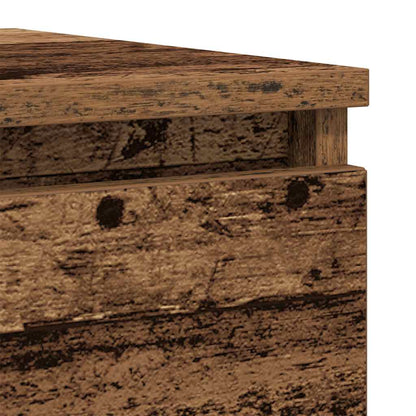 Aparador 100x35x76 cm derivados de madeira madeira velha