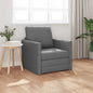 Sofá-Cama de Chão Cinzento escuro 74 x 77 x 81 cm tecido