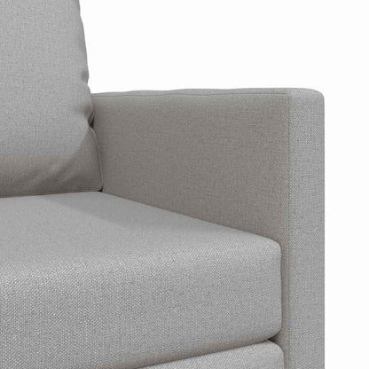 Sofá-Cama de Chão Cinza Nuvem 74 x 77 x 81 cm tecido