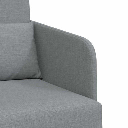Sofá-Cama Cinzento-claro 65 x 80 x 83 cm tecido