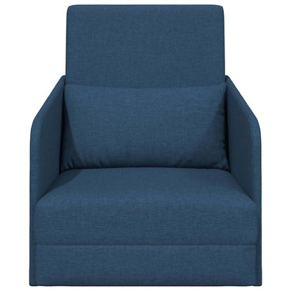 Sofá-Cama Azul 65 x 80 x 83 cm tecido