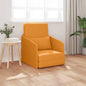 Sofá-Cama Amarelo Escuro 65 x 80 x 83 cm tecido
