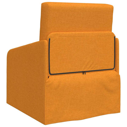 Sofá-Cama Amarelo Escuro 65 x 80 x 83 cm tecido