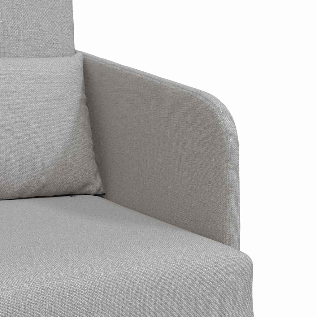 Sofá-Cama Cinza Nuvem 65 x 80 x 83 cm tecido