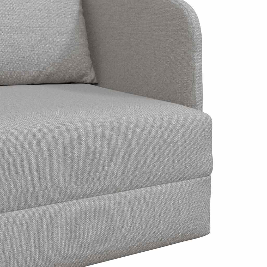Sofá-Cama Cinza Nuvem 65 x 80 x 83 cm tecido