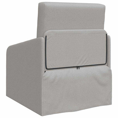 Sofá-Cama Cinza Nuvem 65 x 80 x 83 cm tecido