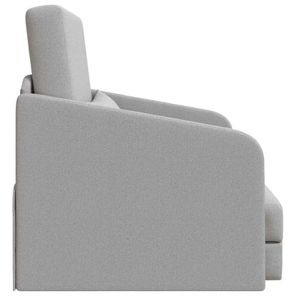 Sofá-Cama Cinza Nuvem 65 x 80 x 83 cm tecido