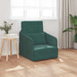 Sofá-Cama Verde Escuro 65 x 80 x 83 cm Veludo