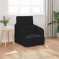 Sofá-Cama Preto 65 x 80 x 83 cm Veludo