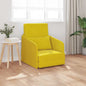 Sofá-Cama Amarelo 65 x 80 x 83 cm Veludo