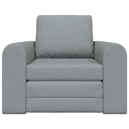 Sofá-Cama Cinzento-claro 98 x 71 x 83 cm tecido