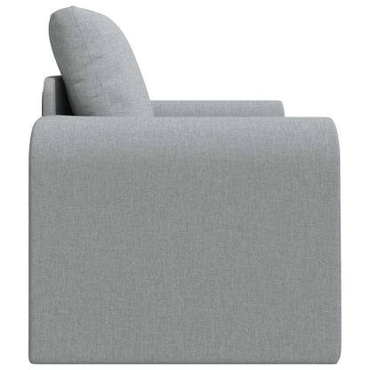 Sofá-Cama Cinzento-claro 98 x 71 x 83 cm tecido