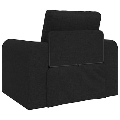 Sofá-Cama Preto 98 x 71 x 83 cm tecido